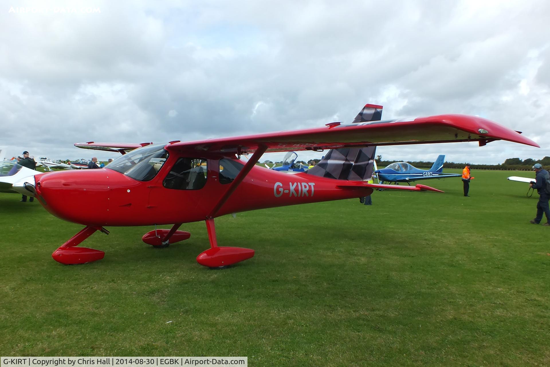 G-KIRT, 2013 Glasair GlaStar C/N LAA 295-15189, at the LAA Rally 2014, Sywell