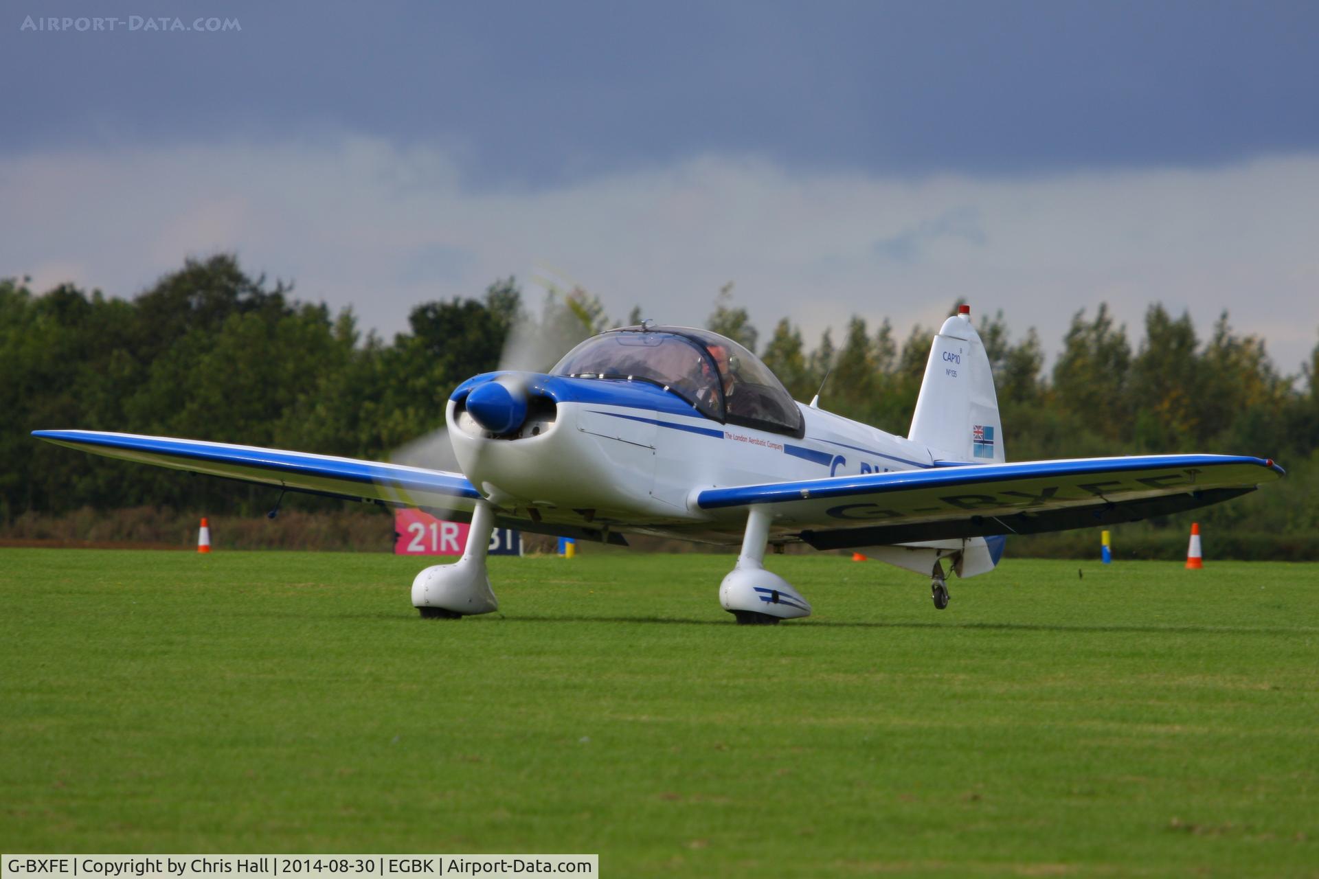 G-BXFE, 1981 Mudry CAP-10B C/N 135, at the LAA Rally 2014, Sywell