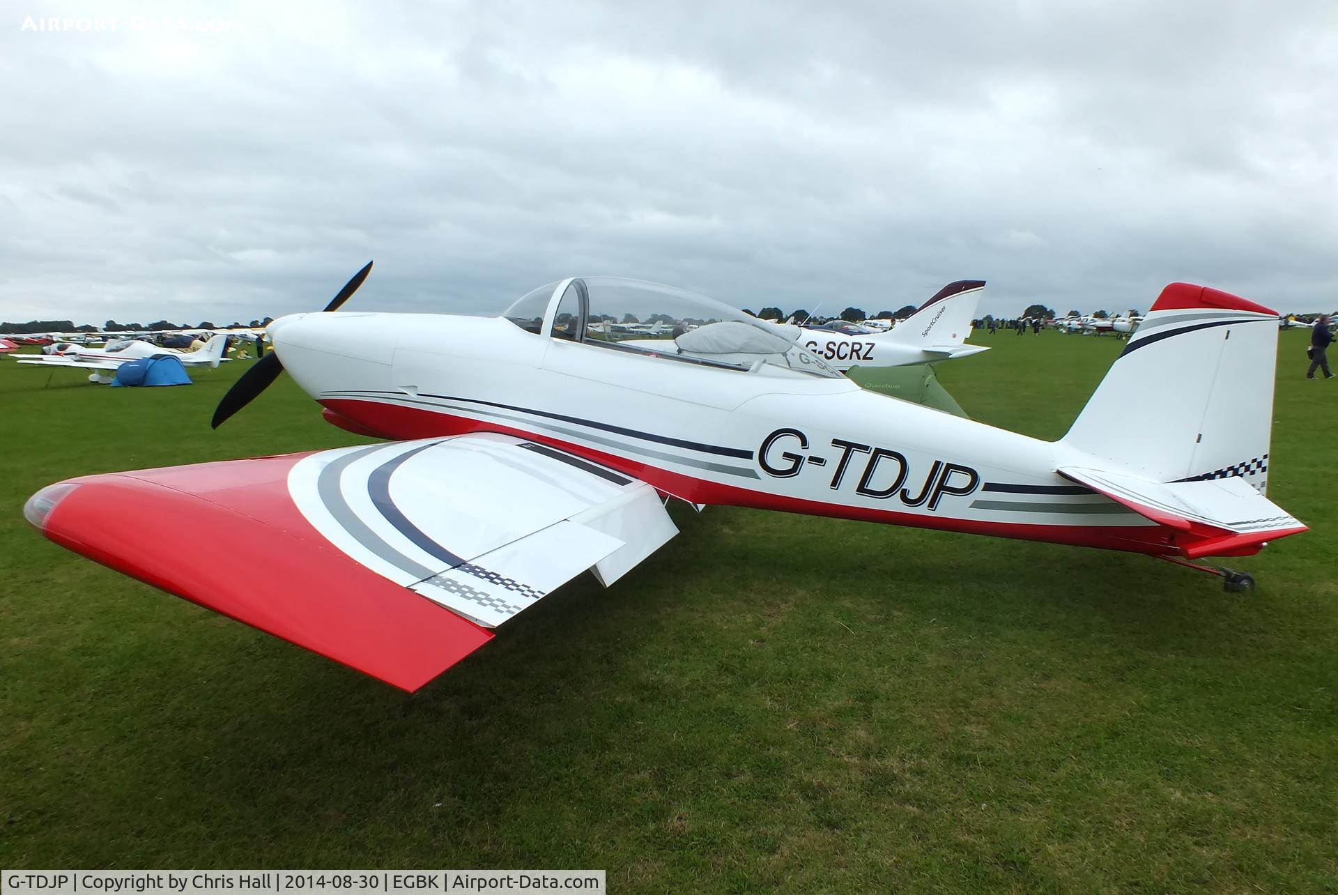 G-TDJP, 2013 Vans RV-8 C/N LAA 303-15056, at the LAA Rally 2014, Sywell