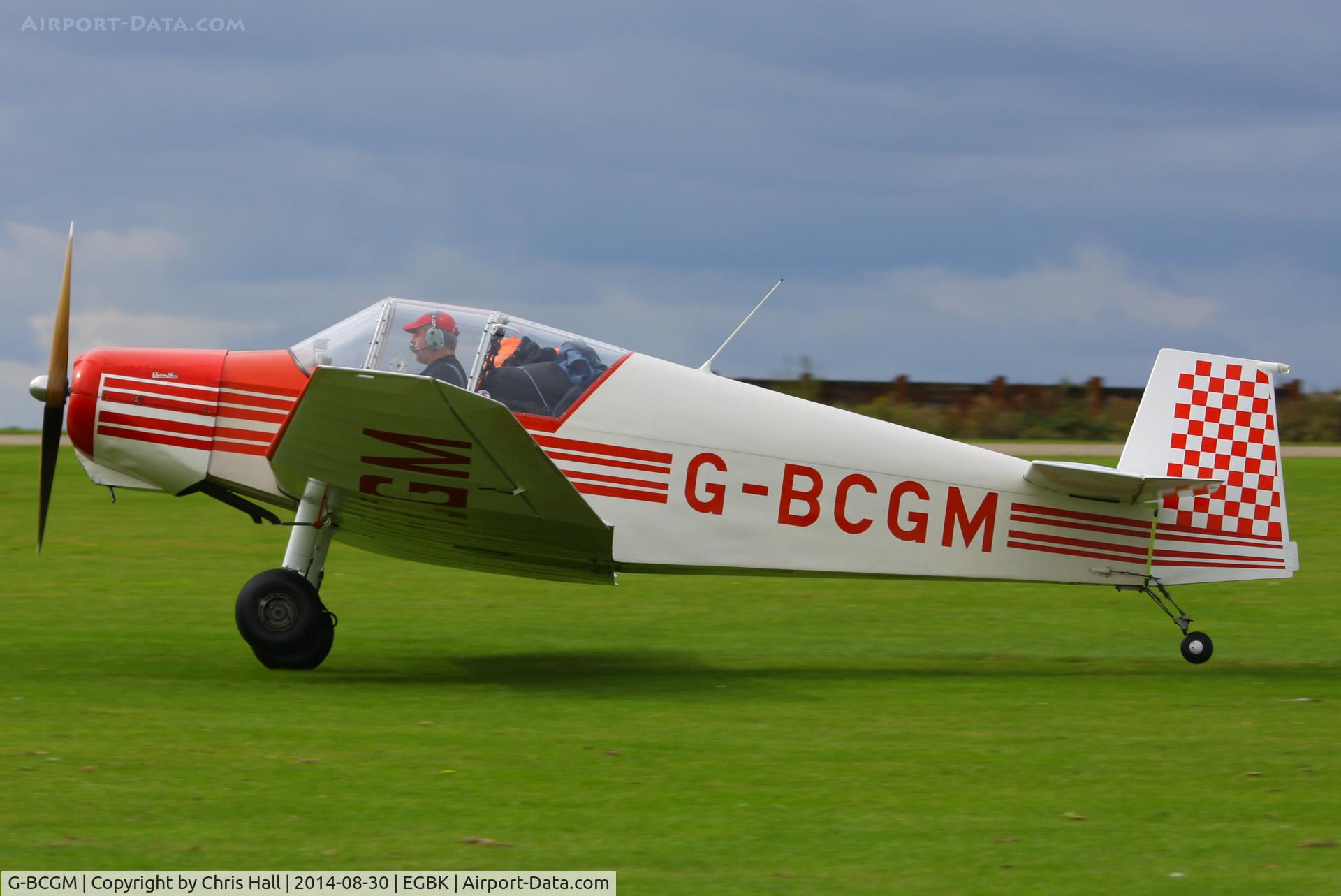 G-BCGM, 1957 Wassmer (Jodel) D-120 Paris Nice C/N 50, at the LAA Rally 2014, Sywell