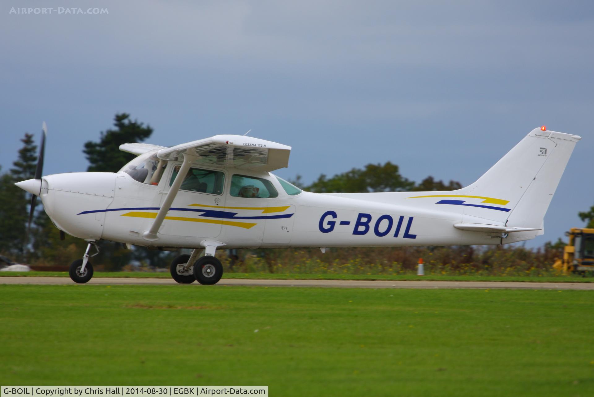 G-BOIL, 1979 Cessna 172N C/N 172-71301, at the LAA Rally 2014, Sywell