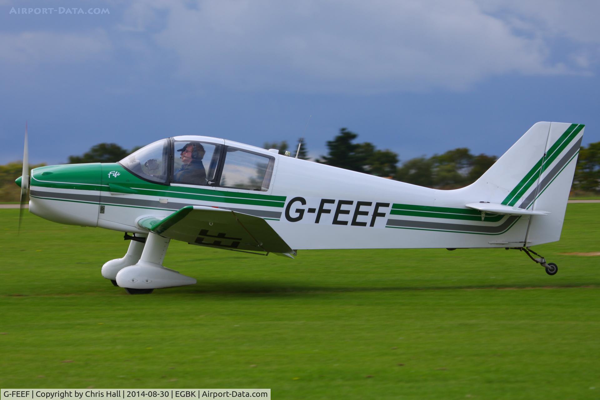 G-FEEF, 1966 CEA DR-220 C/N 14, at the LAA Rally 2014, Sywell