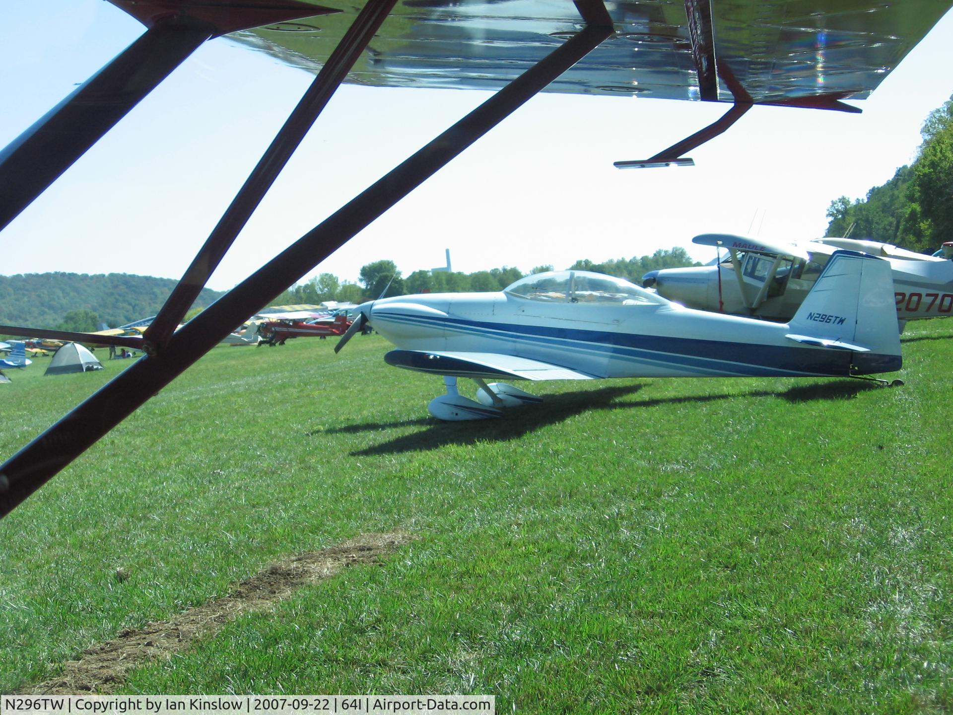N296TW, 1992 Vans RV-4 C/N 2441, RV4 at Lee Bottom 2007