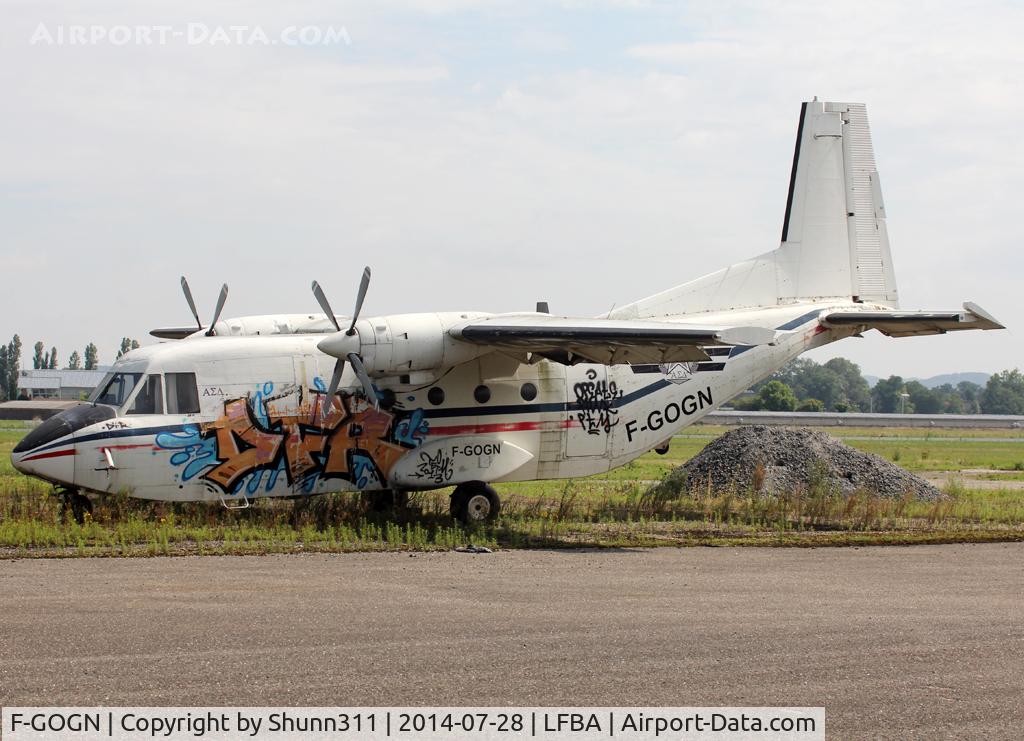 F-GOGN, 1977 CASA C-212-100 Aviocar C/N 92, Apparently on long term storage...