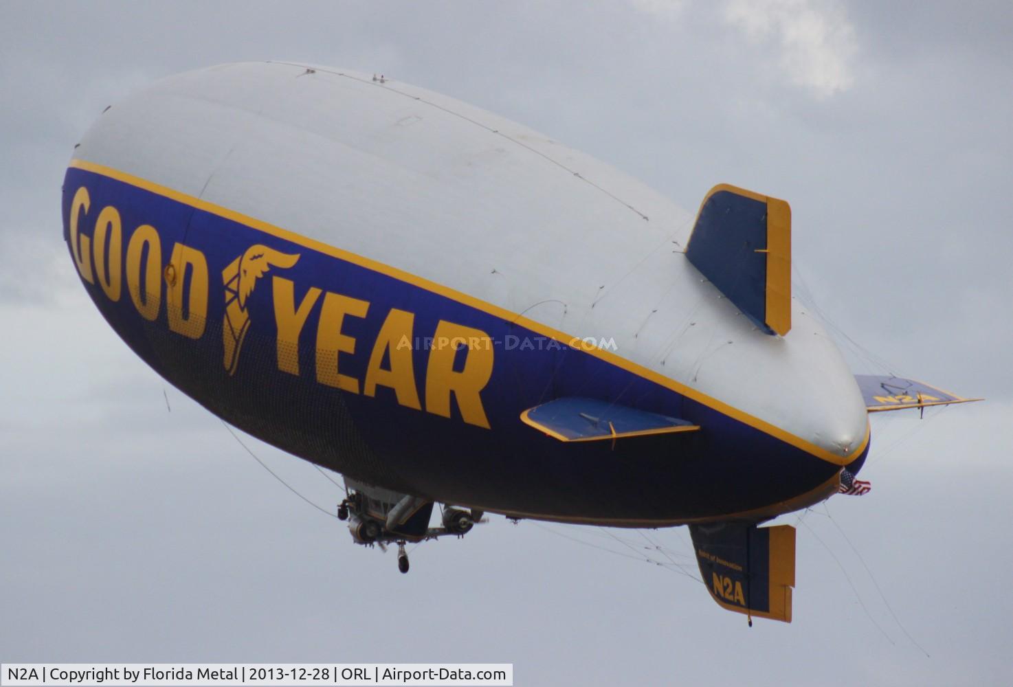 N2A, 1983 Goodyear GZ-20A C/N 4119, Goodyear Blimp