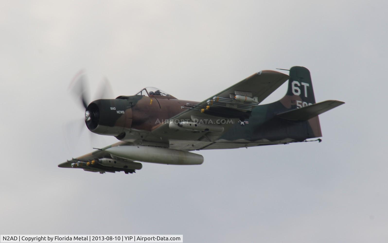 N2AD, 1947 Douglas AD-1 Skyraider C/N 09257/2085, AD-1 Skyraider