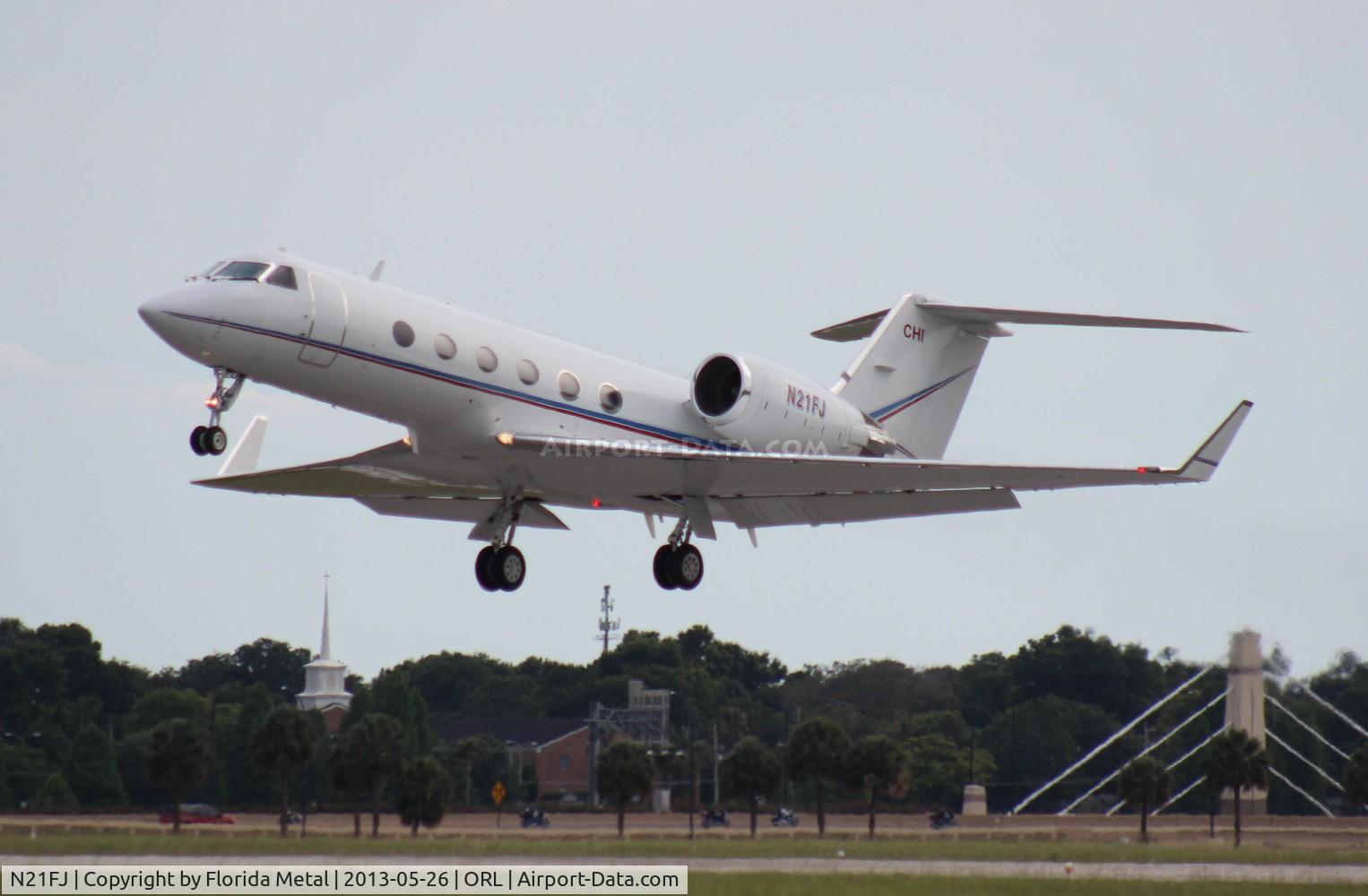 N21FJ, Gulfstream Aerospace G-IV C/N 1016, Gulfstream IV