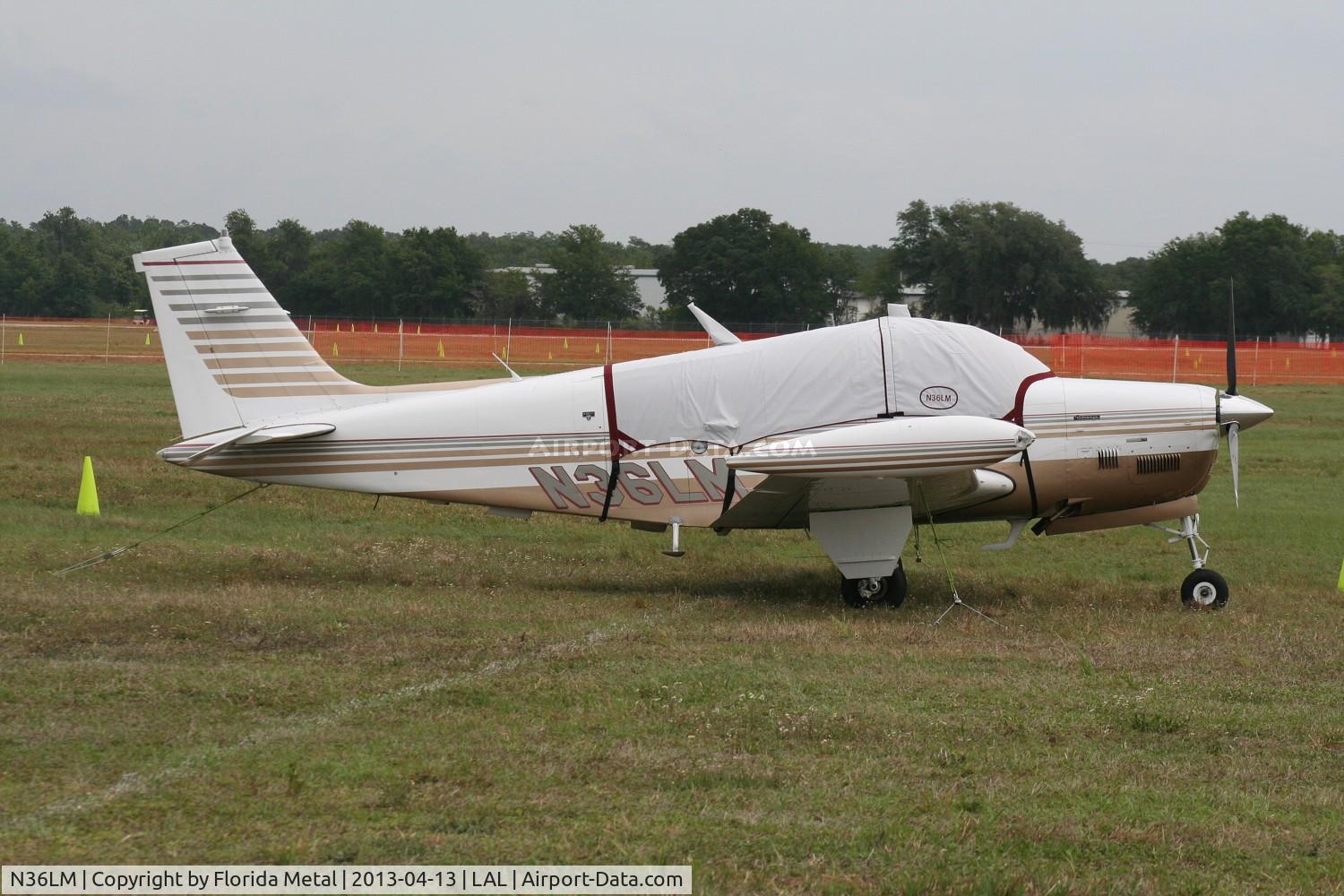 N36LM, 1980 Beech A36TC Bonanza 36 C/N EA-67, Beech A36TC