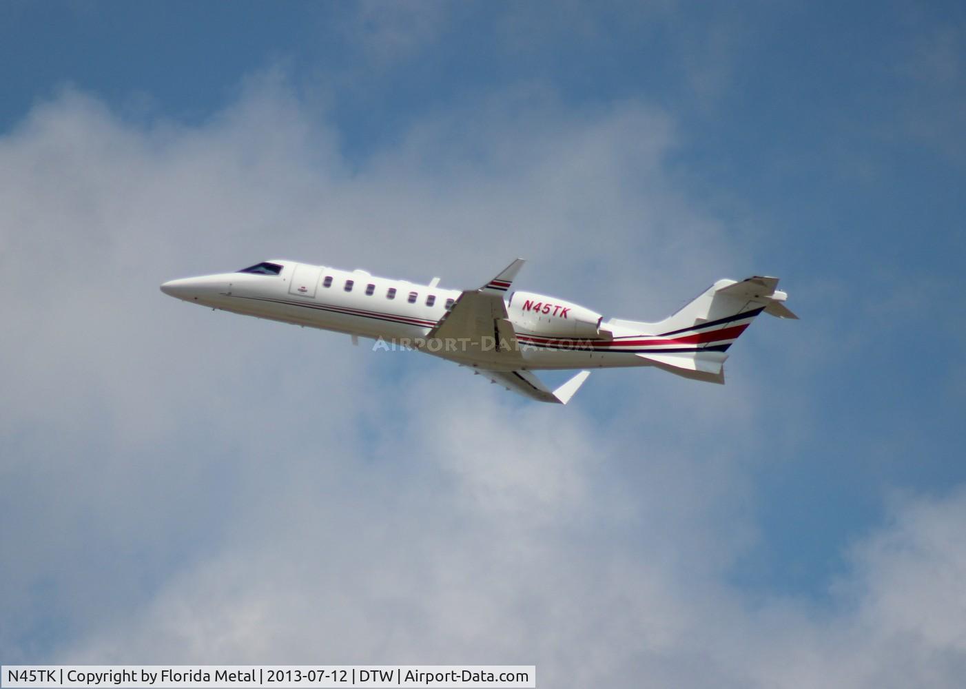 N45TK, 2010 Learjet 45 C/N 411, Lear 45