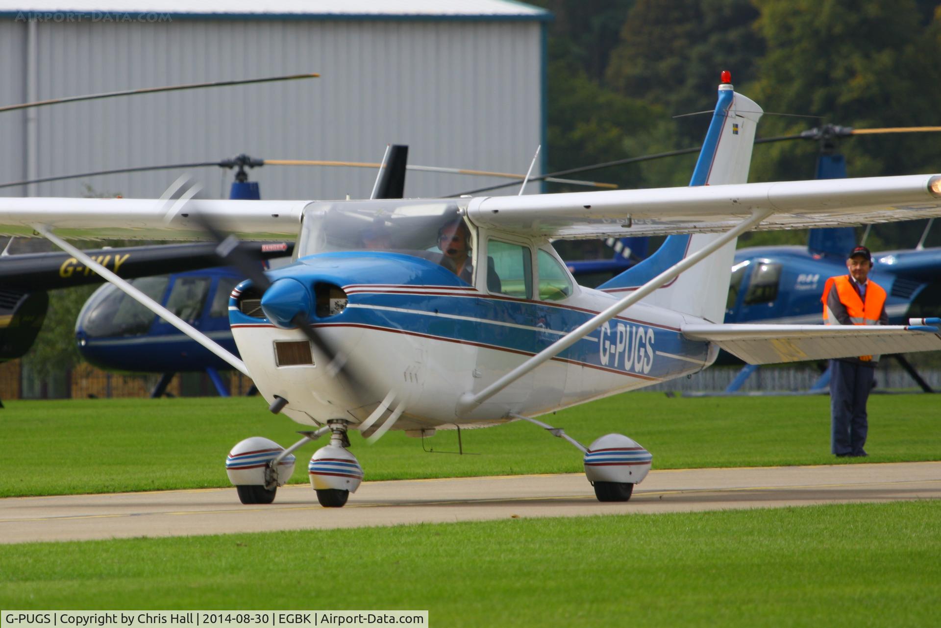 G-PUGS, 1965 Cessna 182H Skylane C/N 182-56480, at the LAA Rally 2014, Sywell