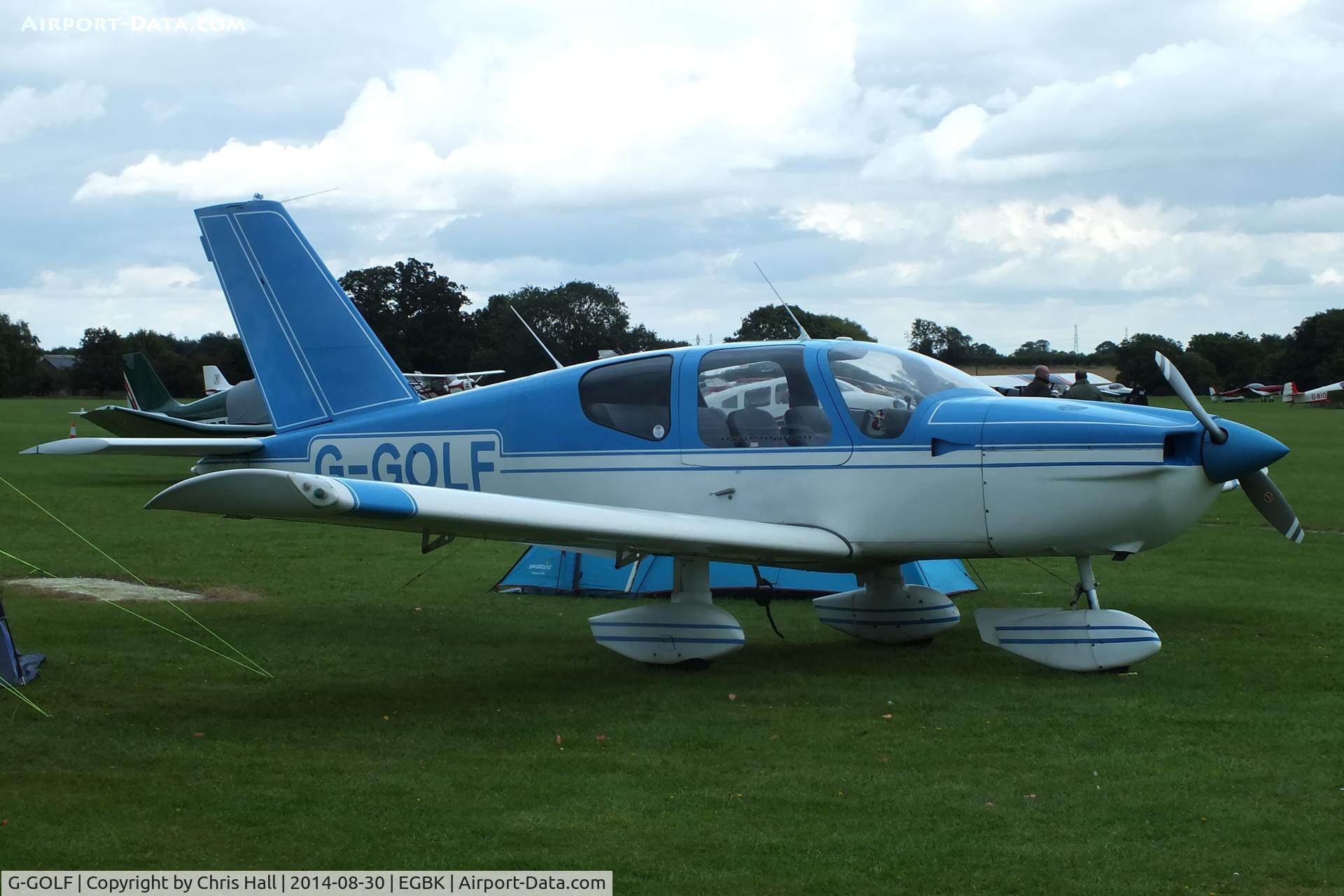 G-GOLF, 1982 Socata TB-10 Tobago C/N 250, at the LAA Rally 2014, Sywell