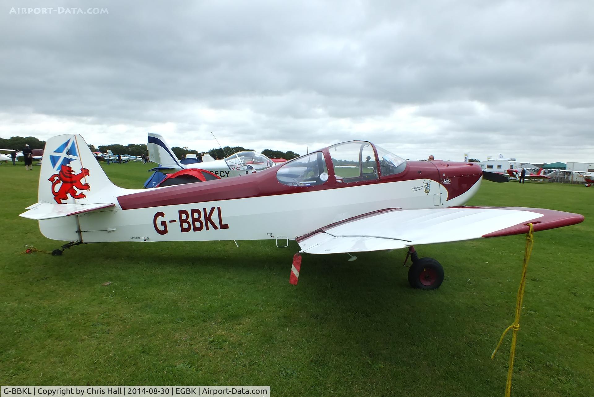 G-BBKL, 1958 Piel CP-301A Emeraude C/N 237, at the LAA Rally 2014, Sywell