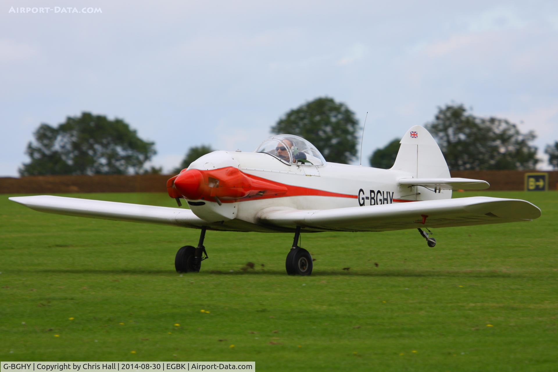 G-BGHY, 1986 Taylor Monoplane C/N PFA 1455, at the LAA Rally 2014, Sywell