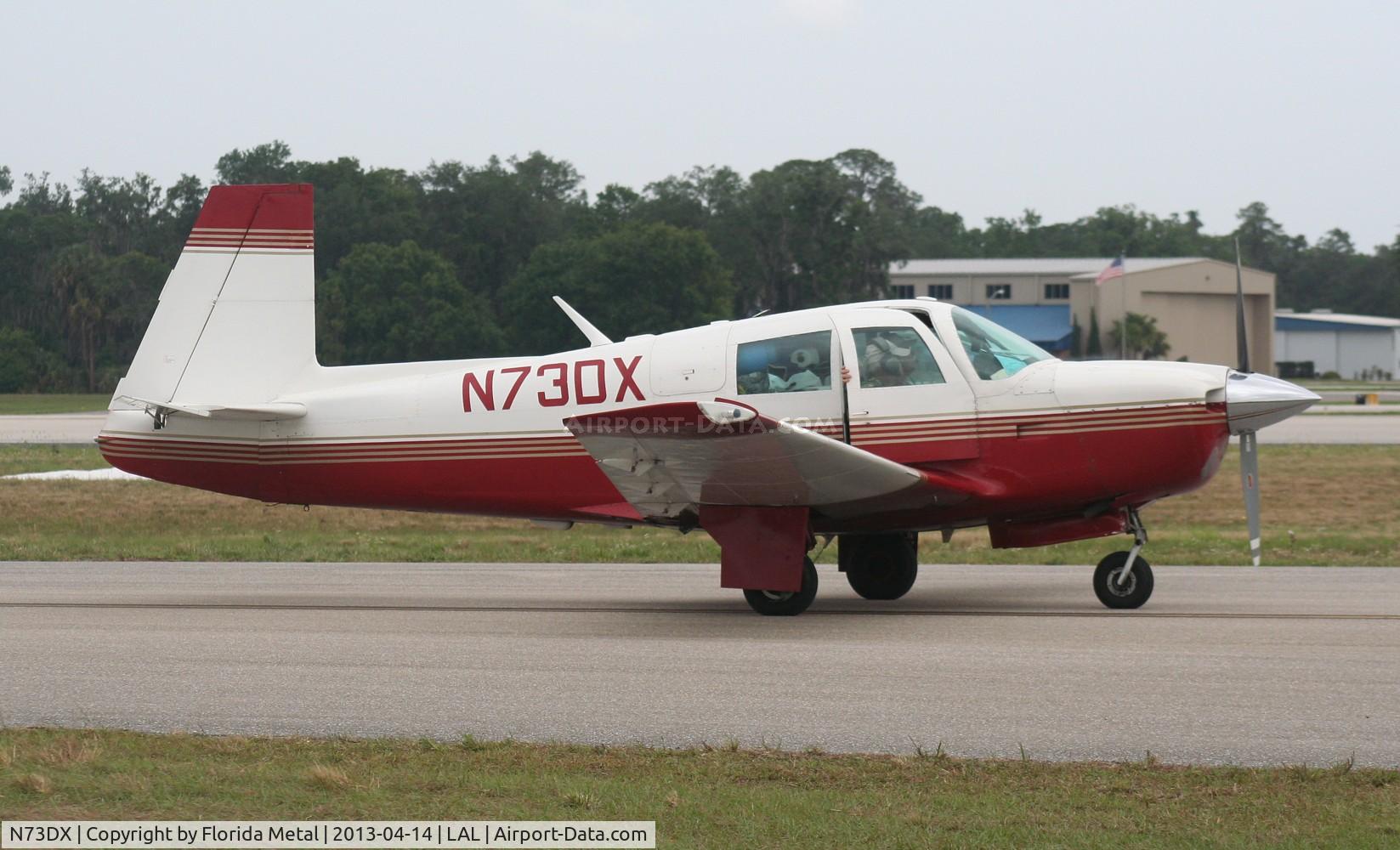 N73DX, 1964 Mooney M20C Ranger C/N 2868, Mooney M20C