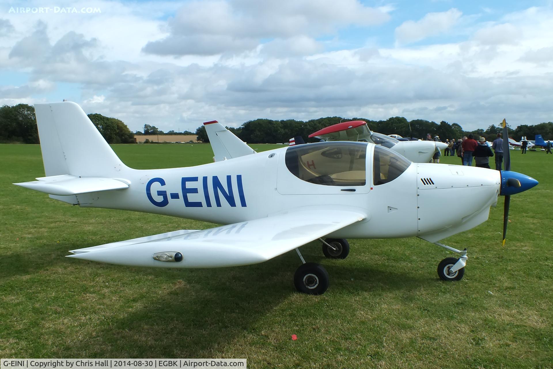 G-EINI, 2007 Europa XS Tri-Gear C/N PFA 247-13562, at the LAA Rally 2014, Sywell