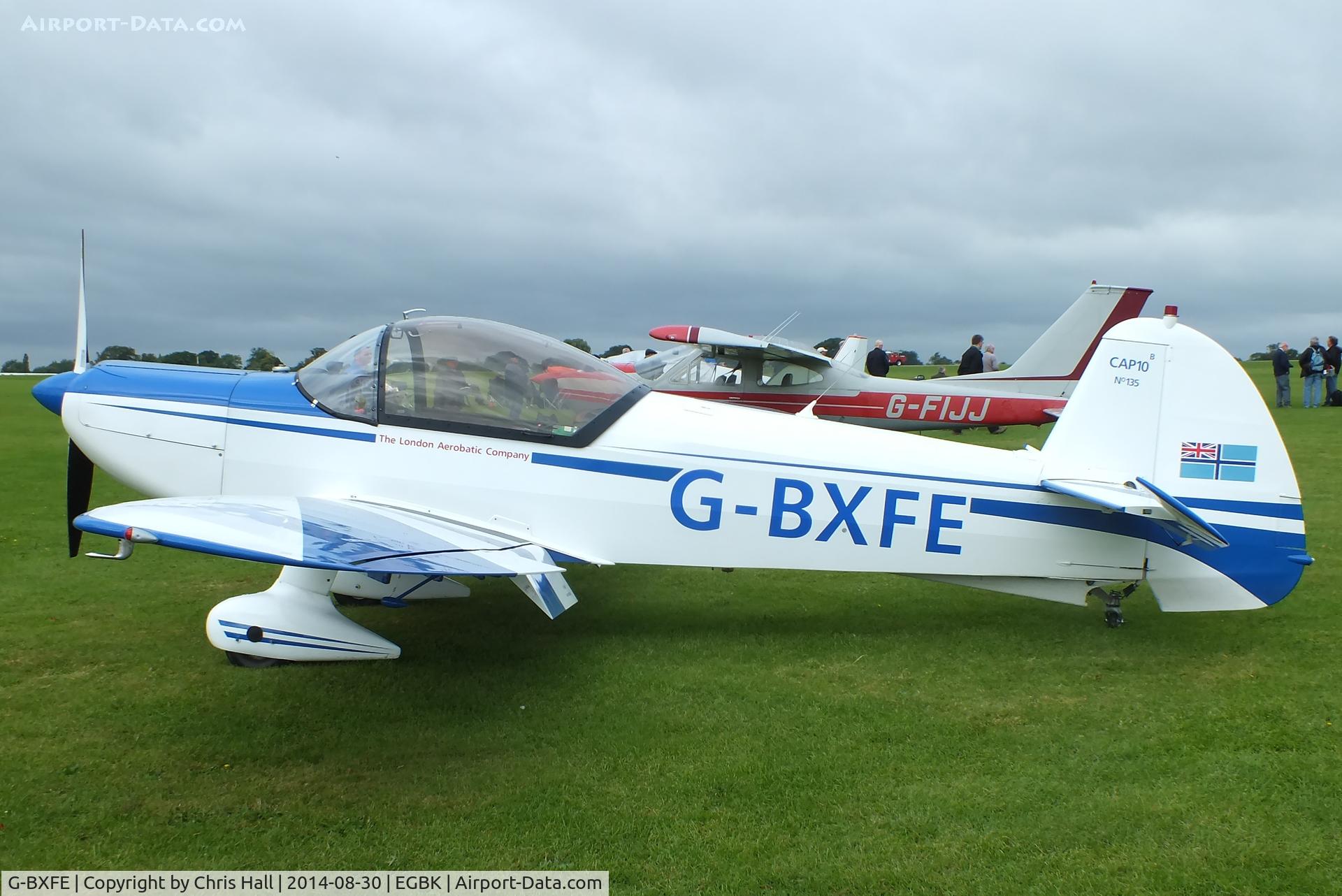 G-BXFE, 1981 Mudry CAP-10B C/N 135, at the LAA Rally 2014, Sywell