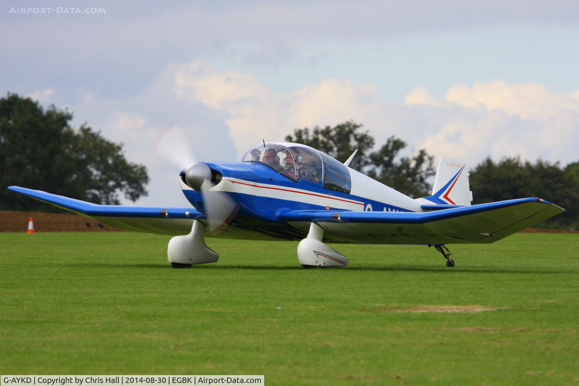 G-AYKD, 1962 Jodel DR-1050 Ambassadeur C/N 351, at the LAA Rally 2014, Sywell