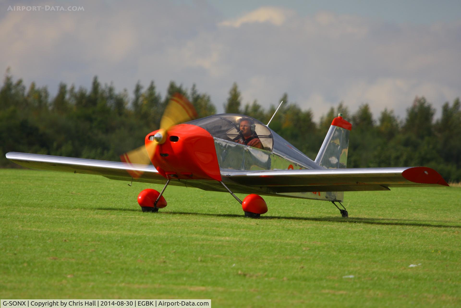 G-SONX, 2010 Sonex Sonex C/N LAA 337-14776, at the LAA Rally 2014, Sywell