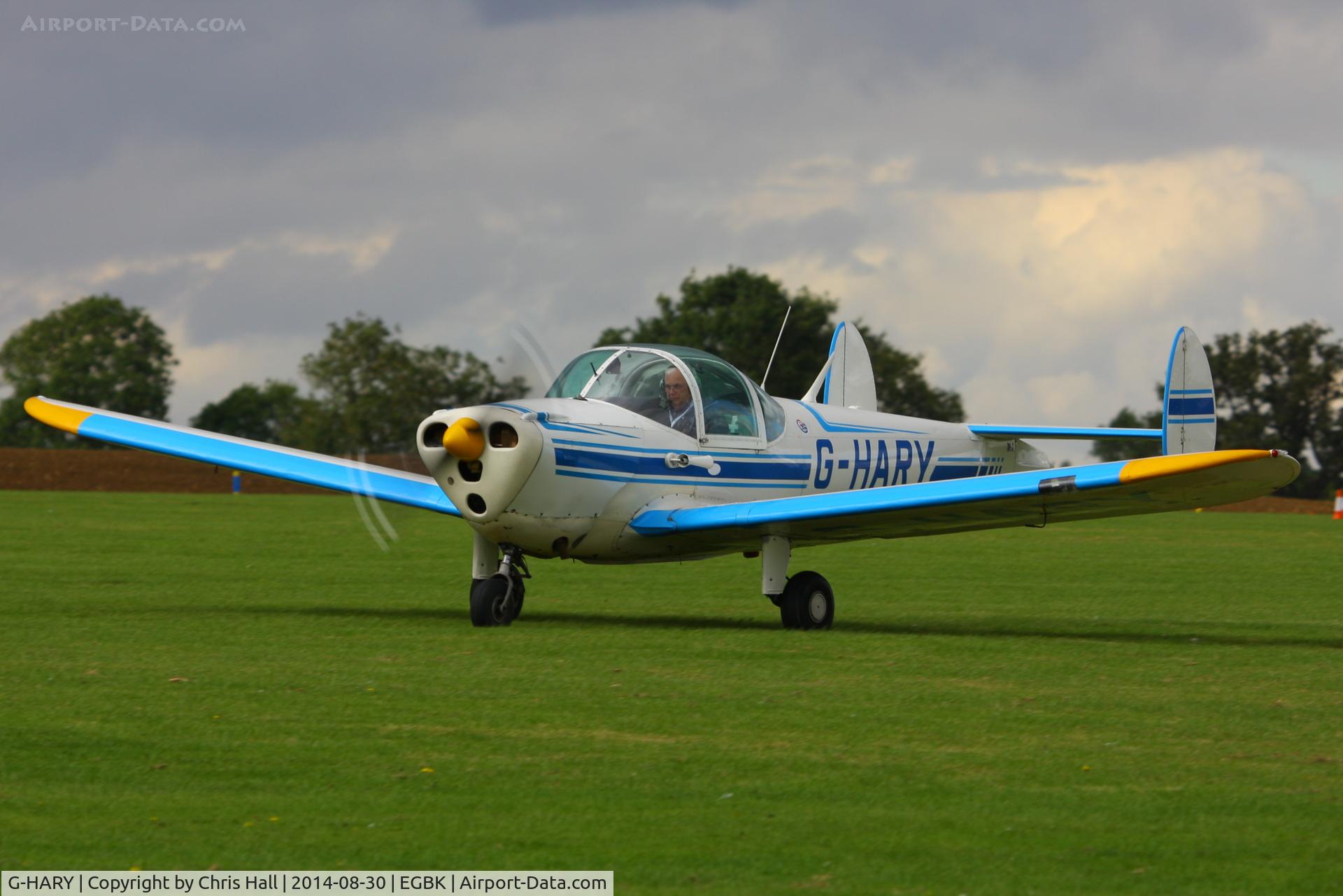 G-HARY, 1966 Alon A-2 Aircoupe C/N A-188, at the LAA Rally 2014, Sywell