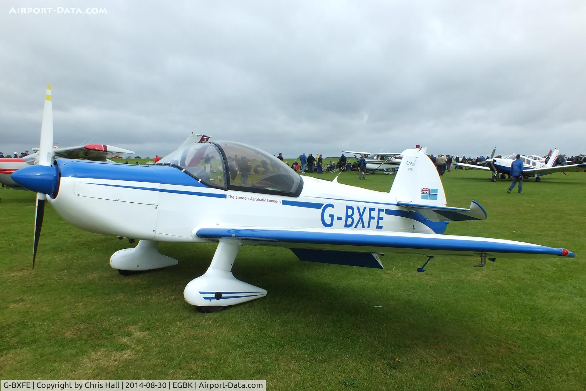 G-BXFE, 1981 Mudry CAP-10B C/N 135, at the LAA Rally 2014, Sywell