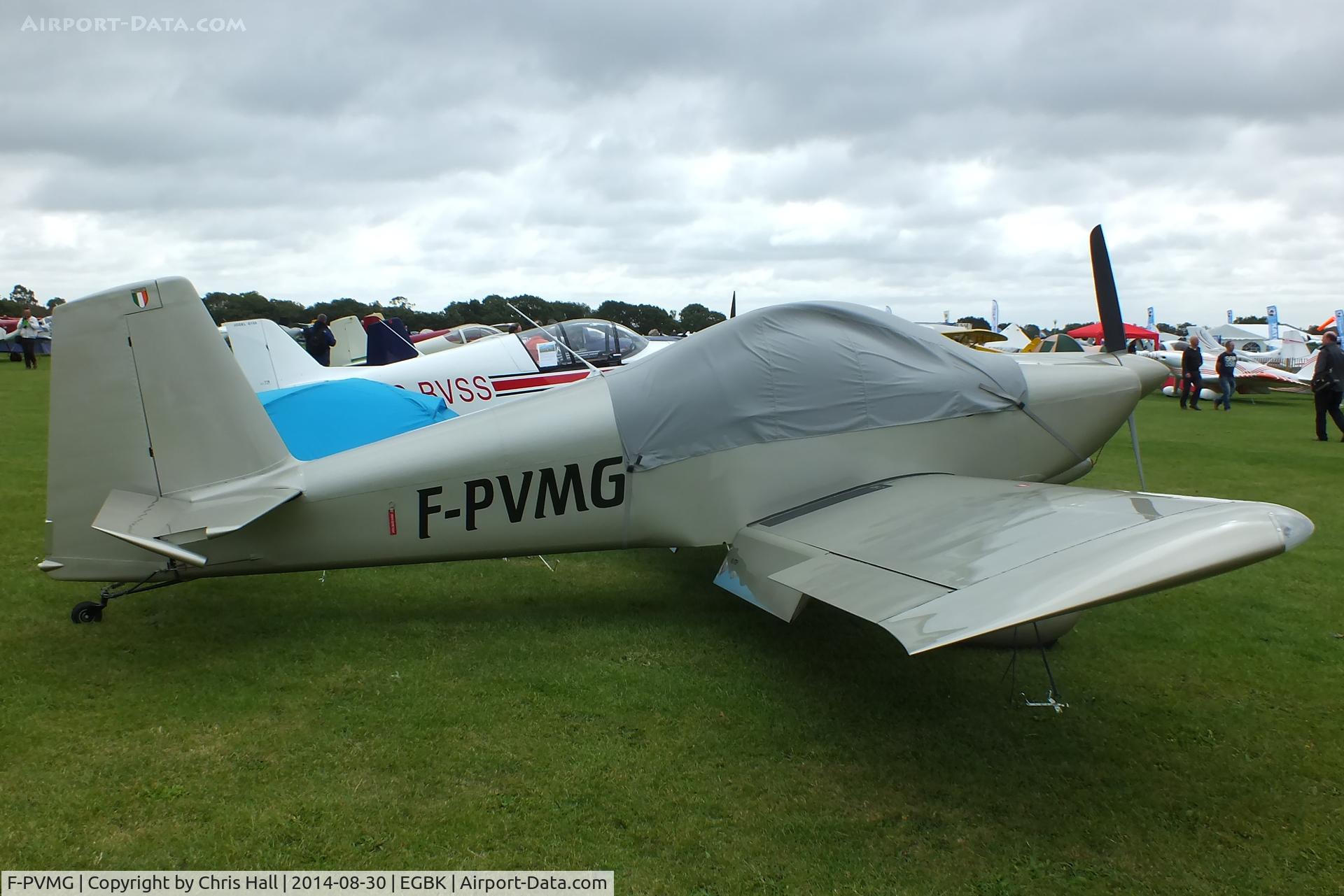 F-PVMG, Vans RV-7 C/N 71037, at the LAA Rally 2014, Sywell