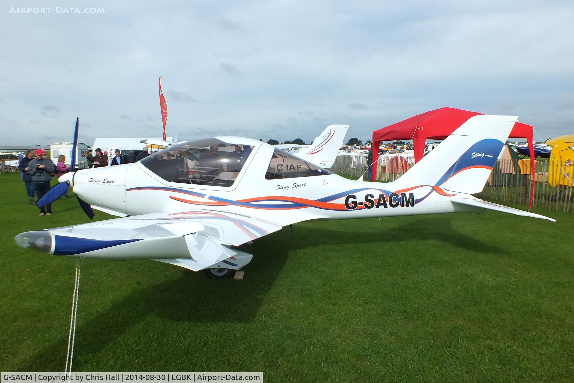G-SACM, 2011 TL Ultralight TL-2000UK Sting Carbon C/N LAA 347-14798, at the LAA Rally 2014, Sywell