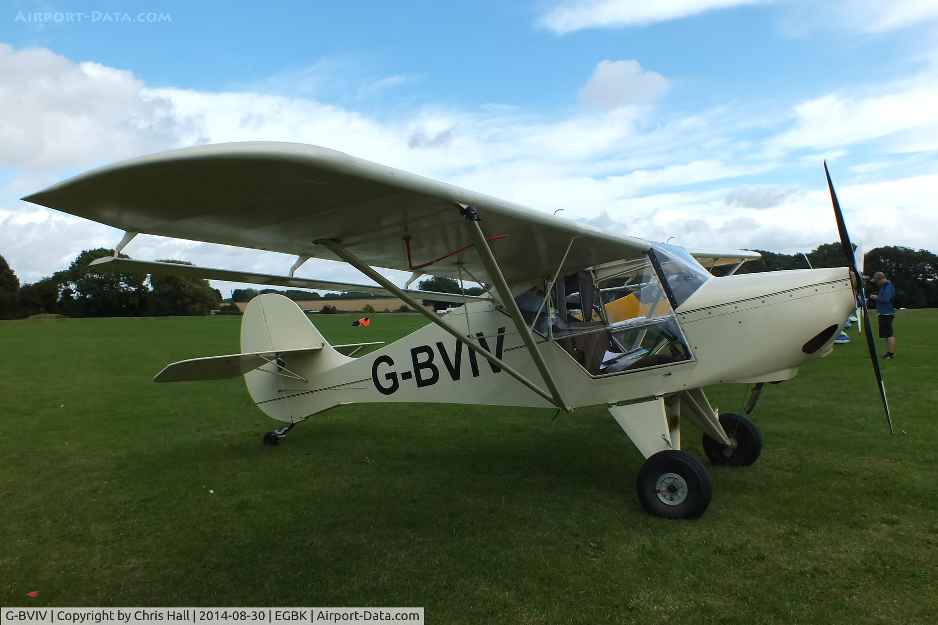 G-BVIV, 1995 Avid Speed Wing C/N PFA 189-12034, at the LAA Rally 2014, Sywell