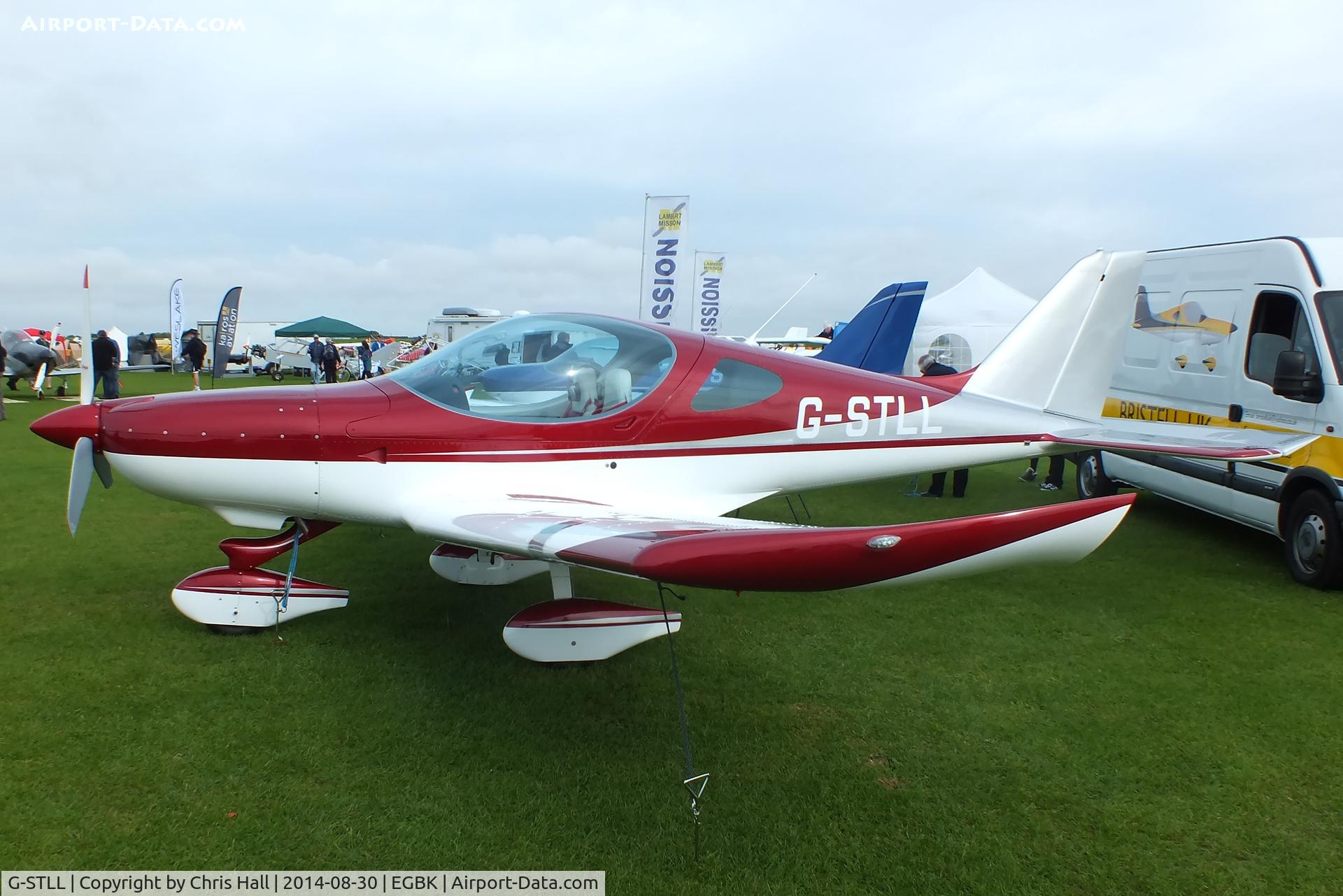 G-STLL, 2013 BRM Aero Bristell NG5 Speed Wing C/N LAA 385-15183, at the LAA Rally 2014, Sywell