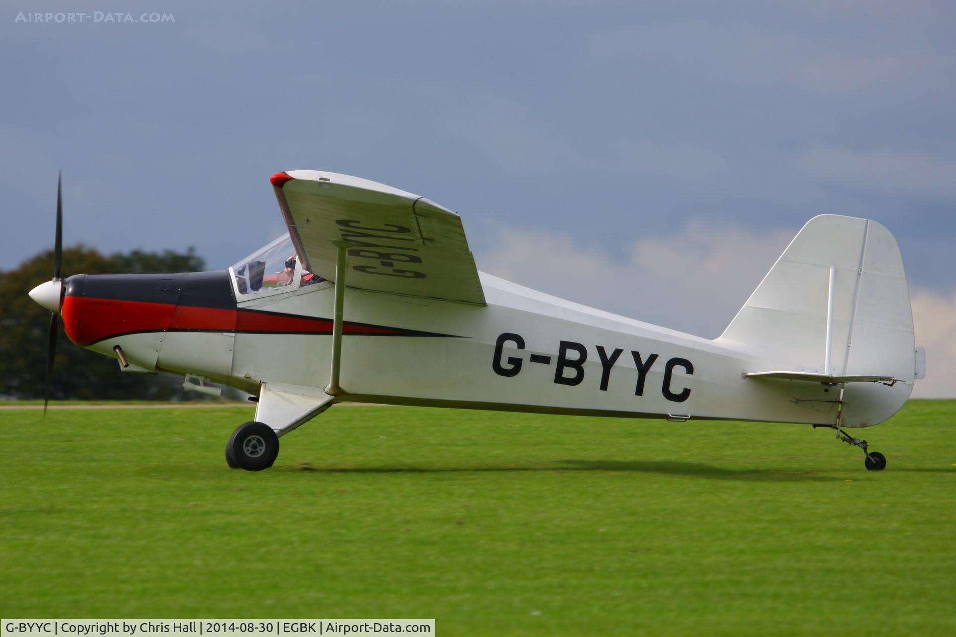 G-BYYC, 2000 Hapi Cygnet SF-2A C/N PFA 182-12311, at the LAA Rally 2014, Sywell