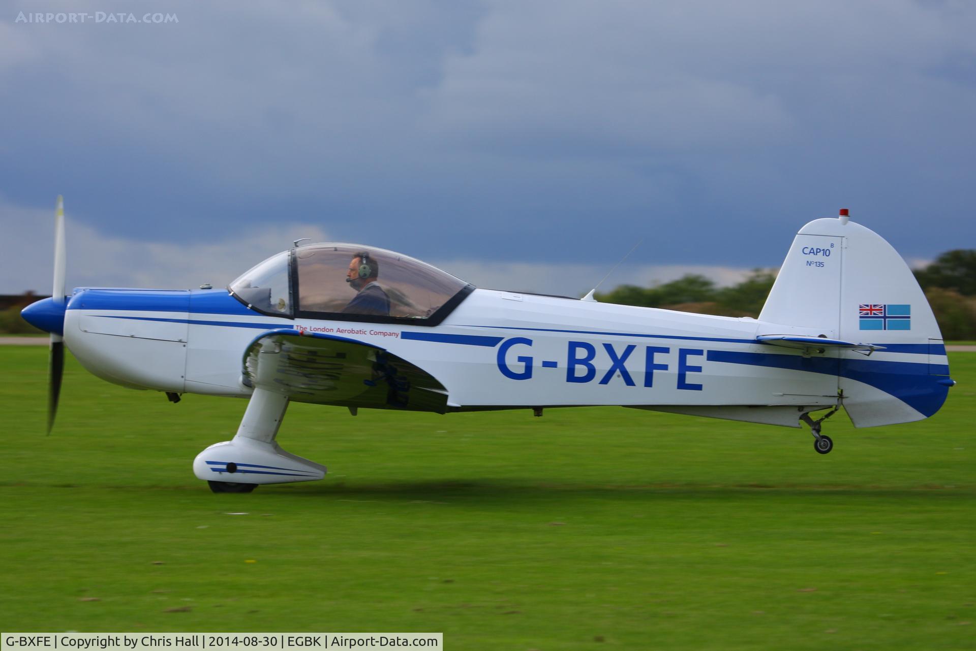 G-BXFE, 1981 Mudry CAP-10B C/N 135, at the LAA Rally 2014, Sywell