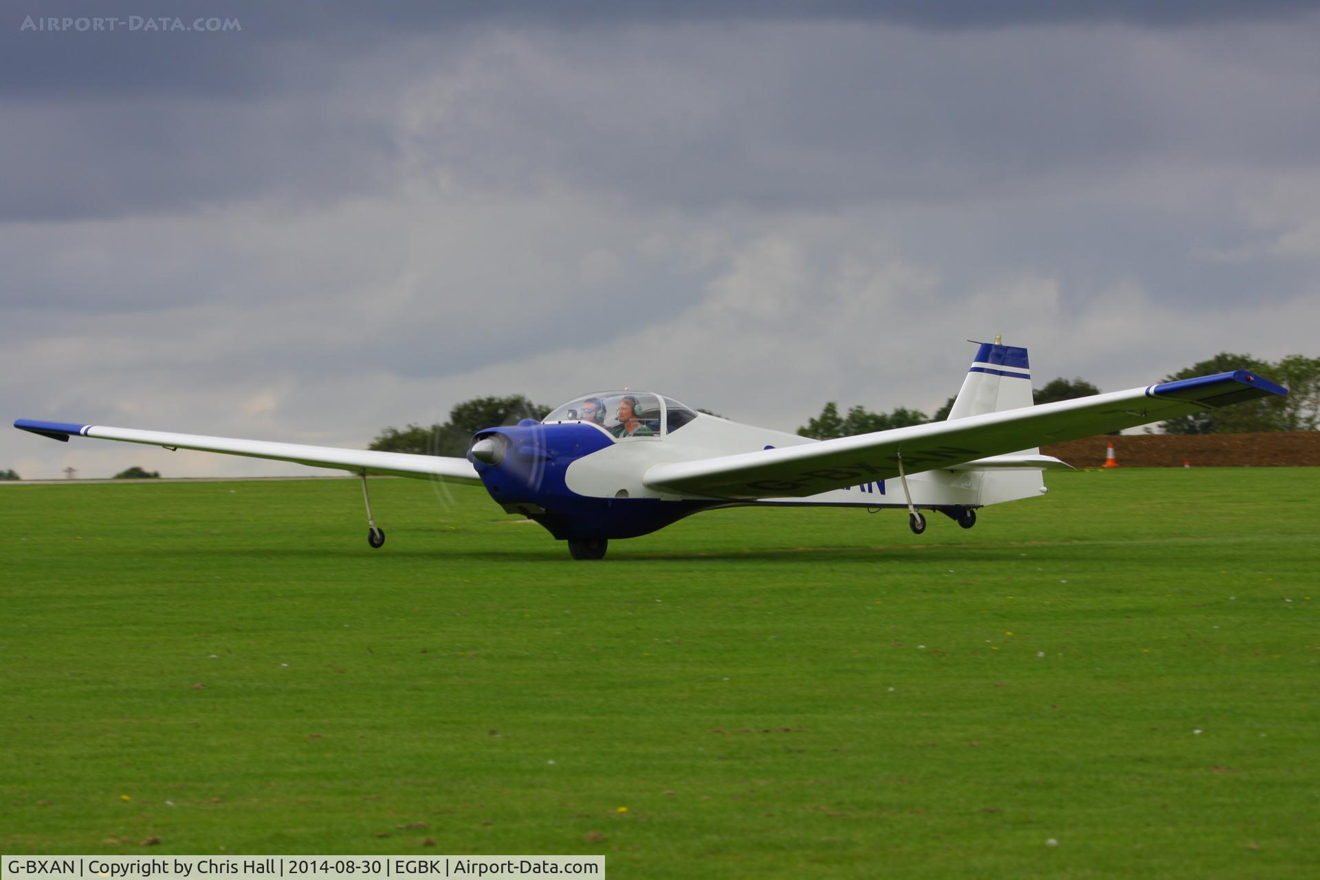 G-BXAN, 1980 Scheibe SF-25C Falke C/N 44299, at the LAA Rally 2014, Sywell