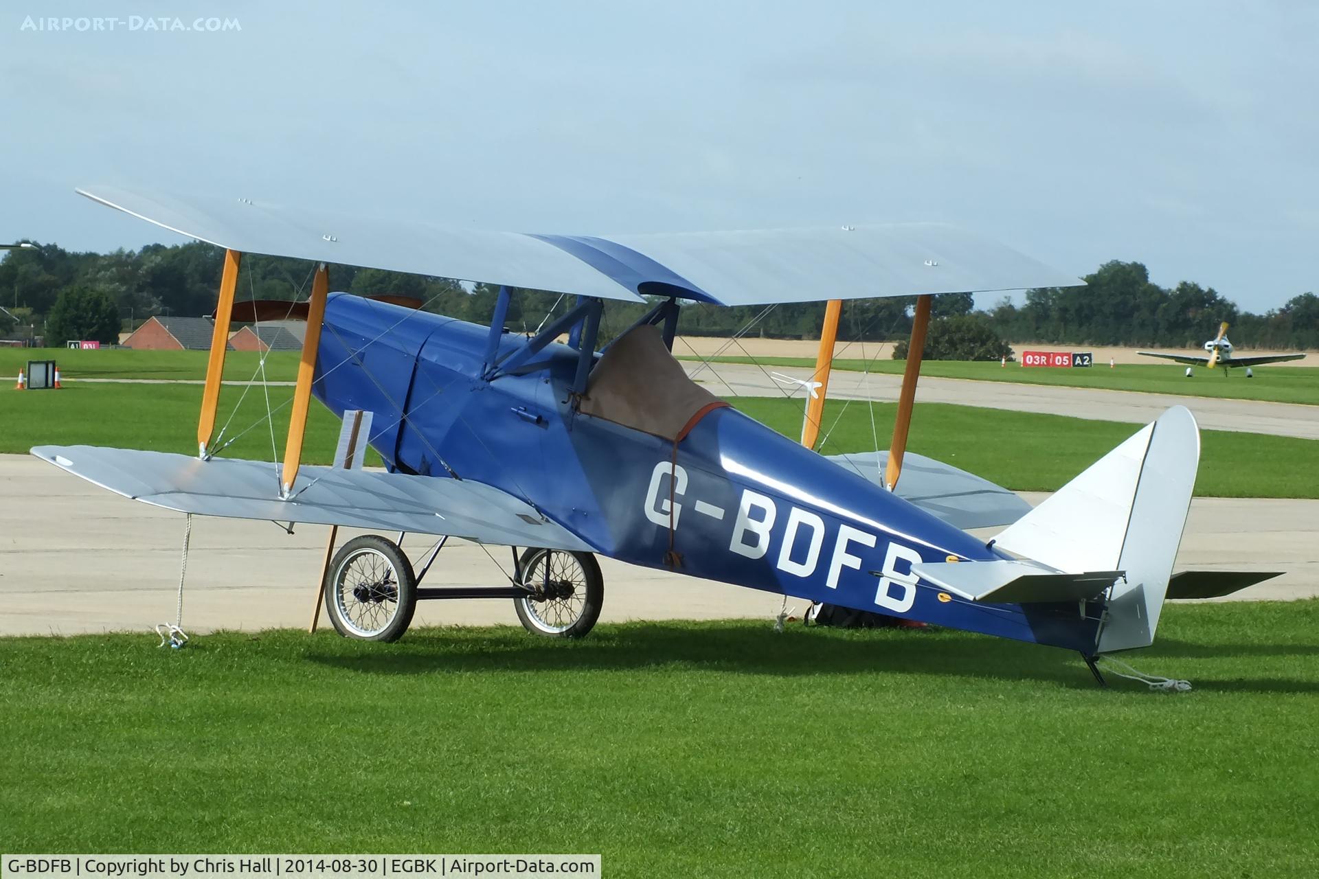 G-BDFB, 1991 Currie Wot C/N PFA 3008, at the LAA Rally 2014, Sywell