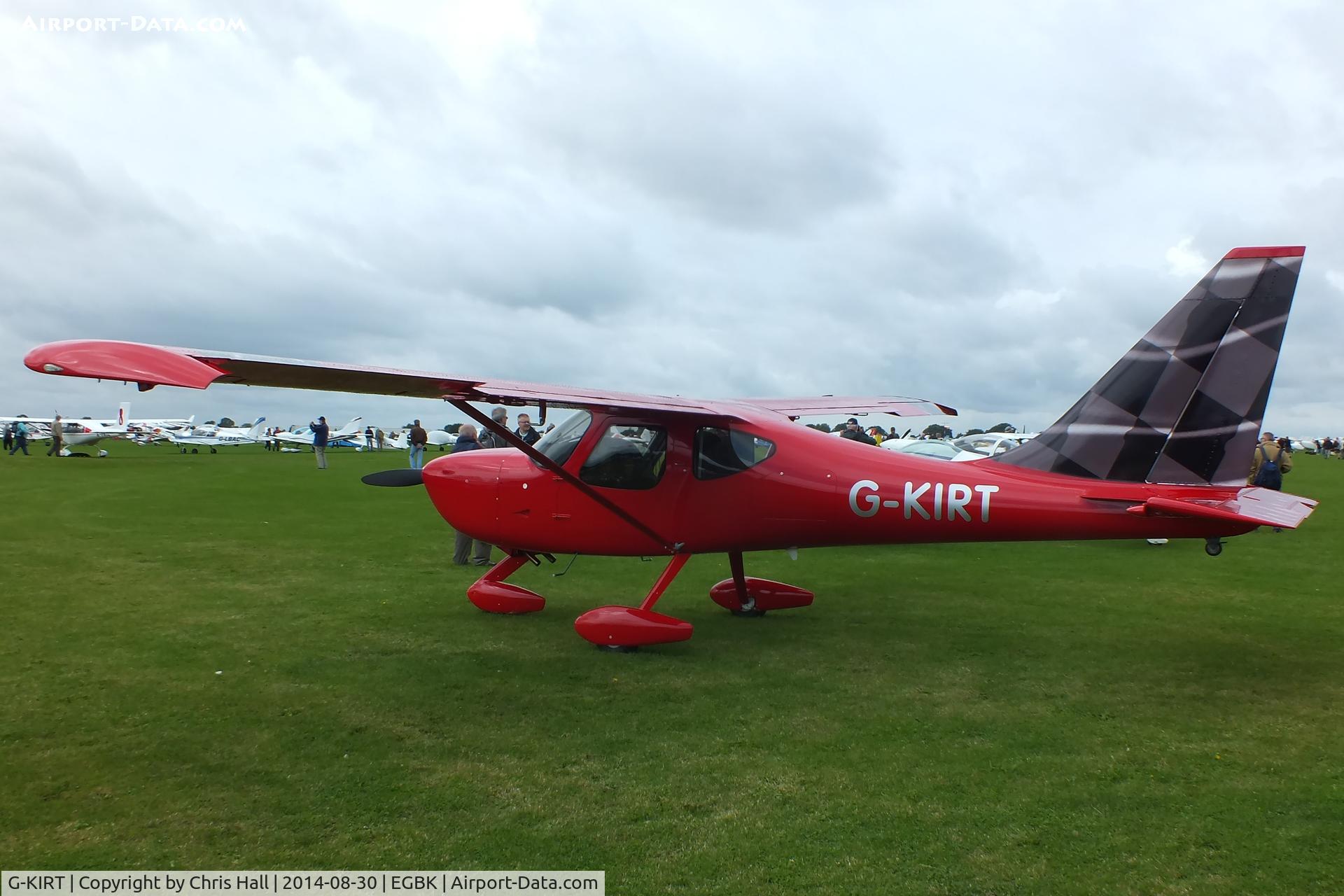 G-KIRT, 2013 Glasair GlaStar C/N LAA 295-15189, at the LAA Rally 2014, Sywell