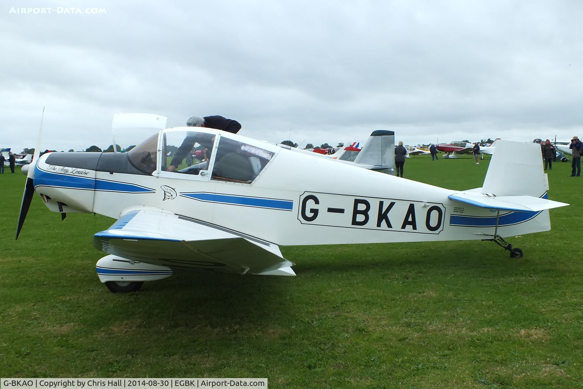 G-BKAO, 1955 Jodel D-112 Club C/N 249, at the LAA Rally 2014, Sywell
