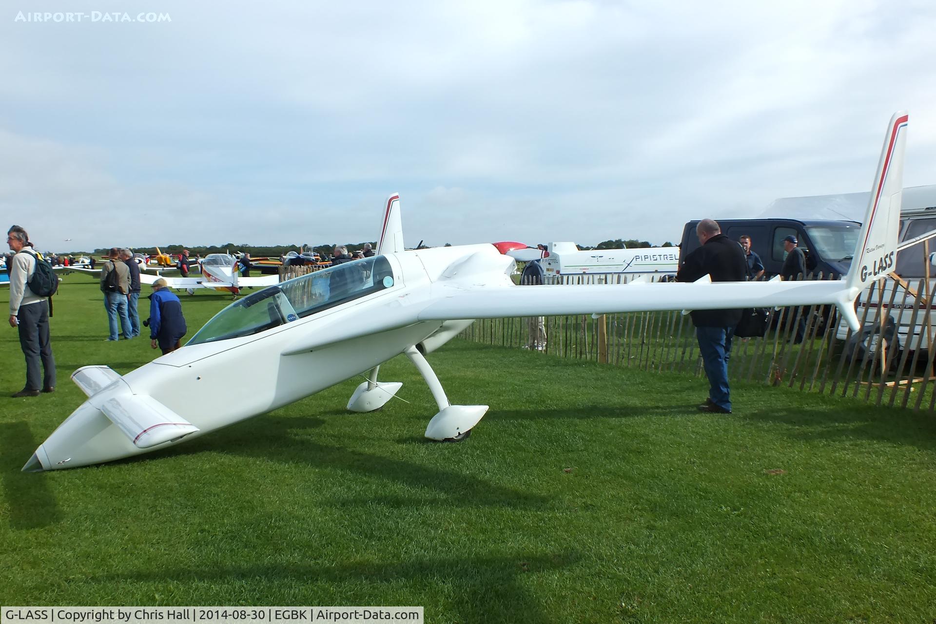 G-LASS, 1979 Rutan VariEze C/N PFA 074-10209, at the LAA Rally 2014, Sywell