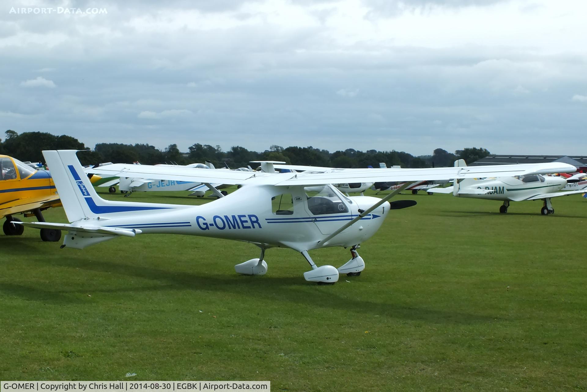 G-OMER, 2002 Jabiru UL-450 C/N PFA 274A-13823, at the LAA Rally 2014, Sywell