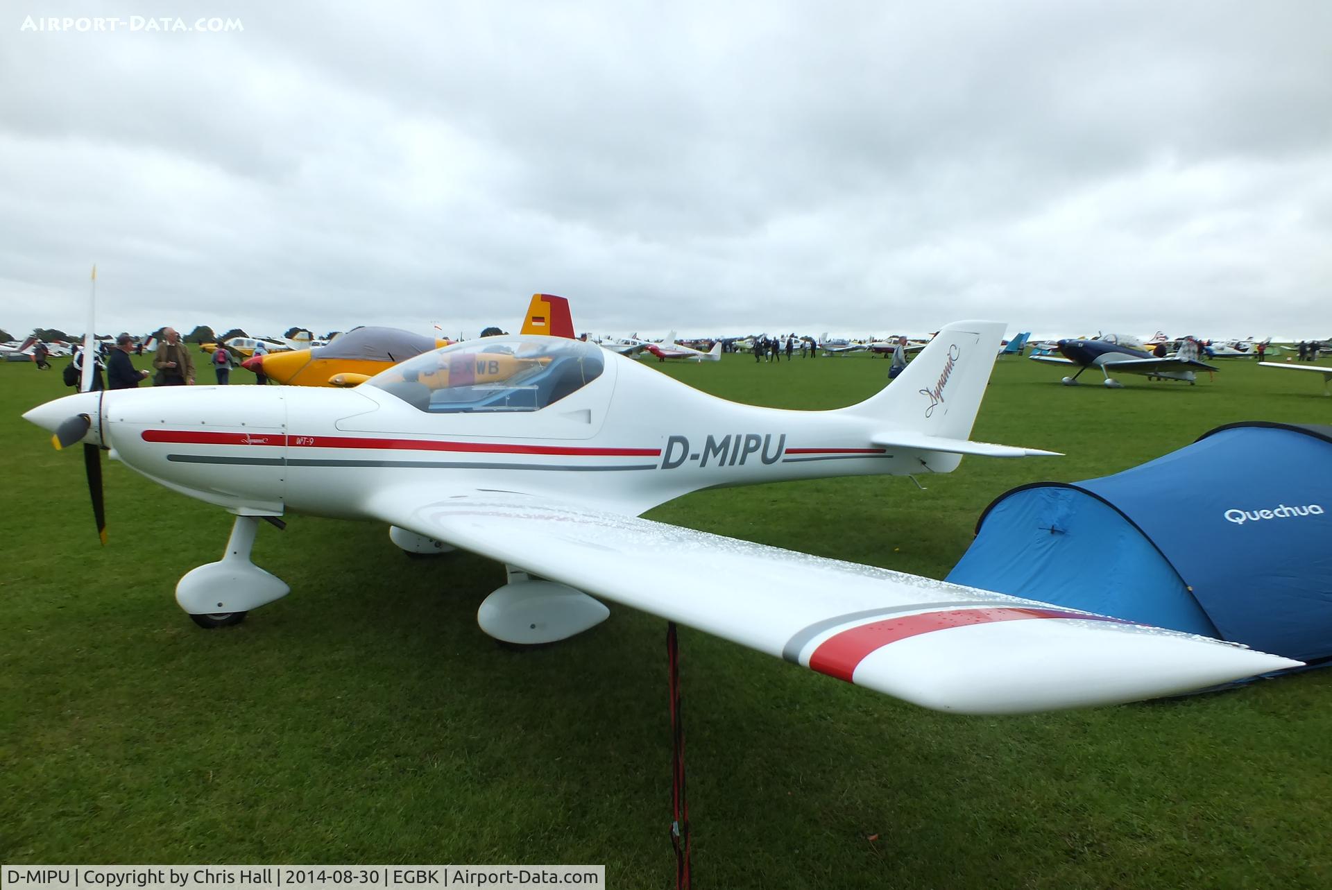 D-MIPU, 2007 Aerospool WT-9 Dynamic C/N DYK18/2007, at the LAA Rally 2014, Sywell