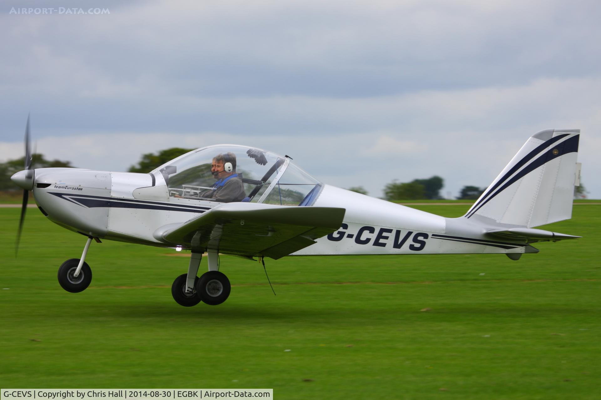 G-CEVS, 2007 Cosmik EV-97 TeamEurostar UK C/N 3102, at the LAA Rally 2014, Sywell