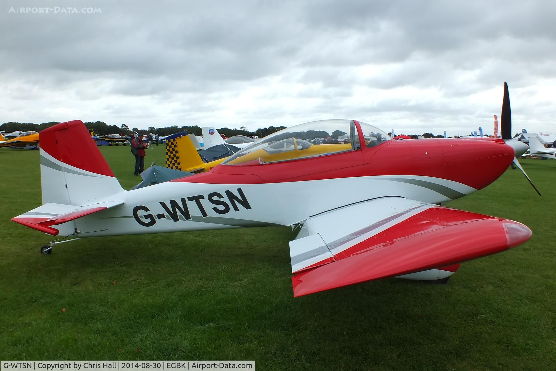 G-WTSN, 2013 Vans RV-8 C/N LAA 303-14943, at the LAA Rally 2014, Sywell