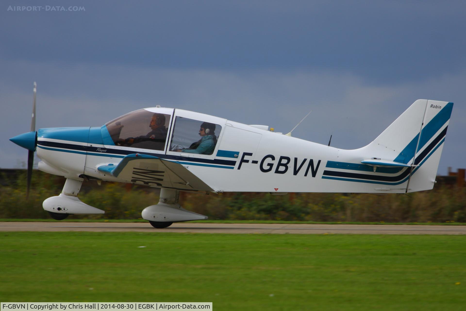 F-GBVN, 1979 Robin DR-400-180 Regent C/N 1408, at the LAA Rally 2014, Sywell