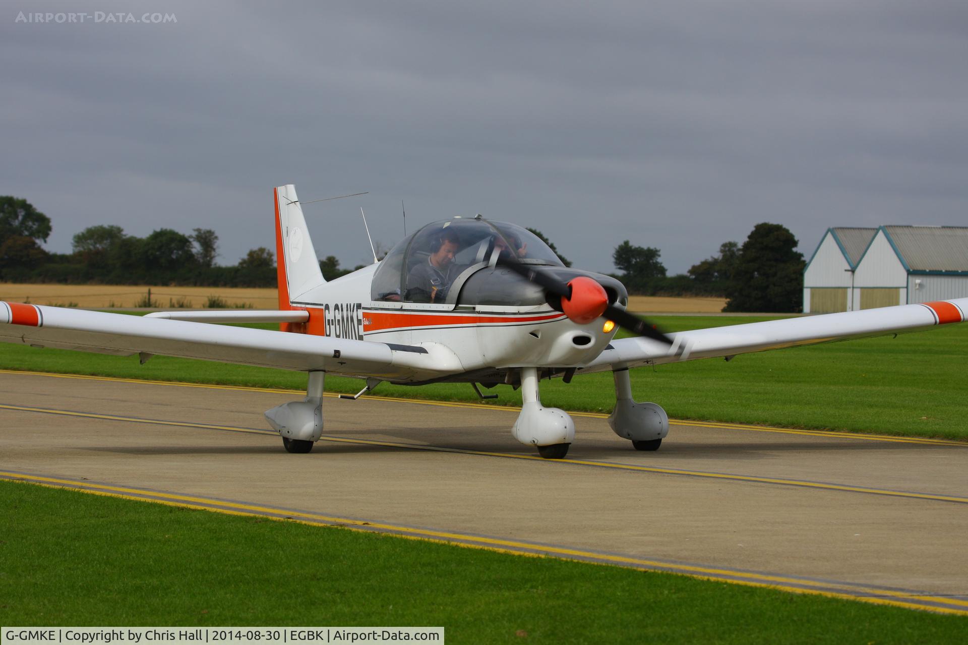 G-GMKE, 1993 Robin HR-200-120B C/N 257, at the LAA Rally 2014, Sywell