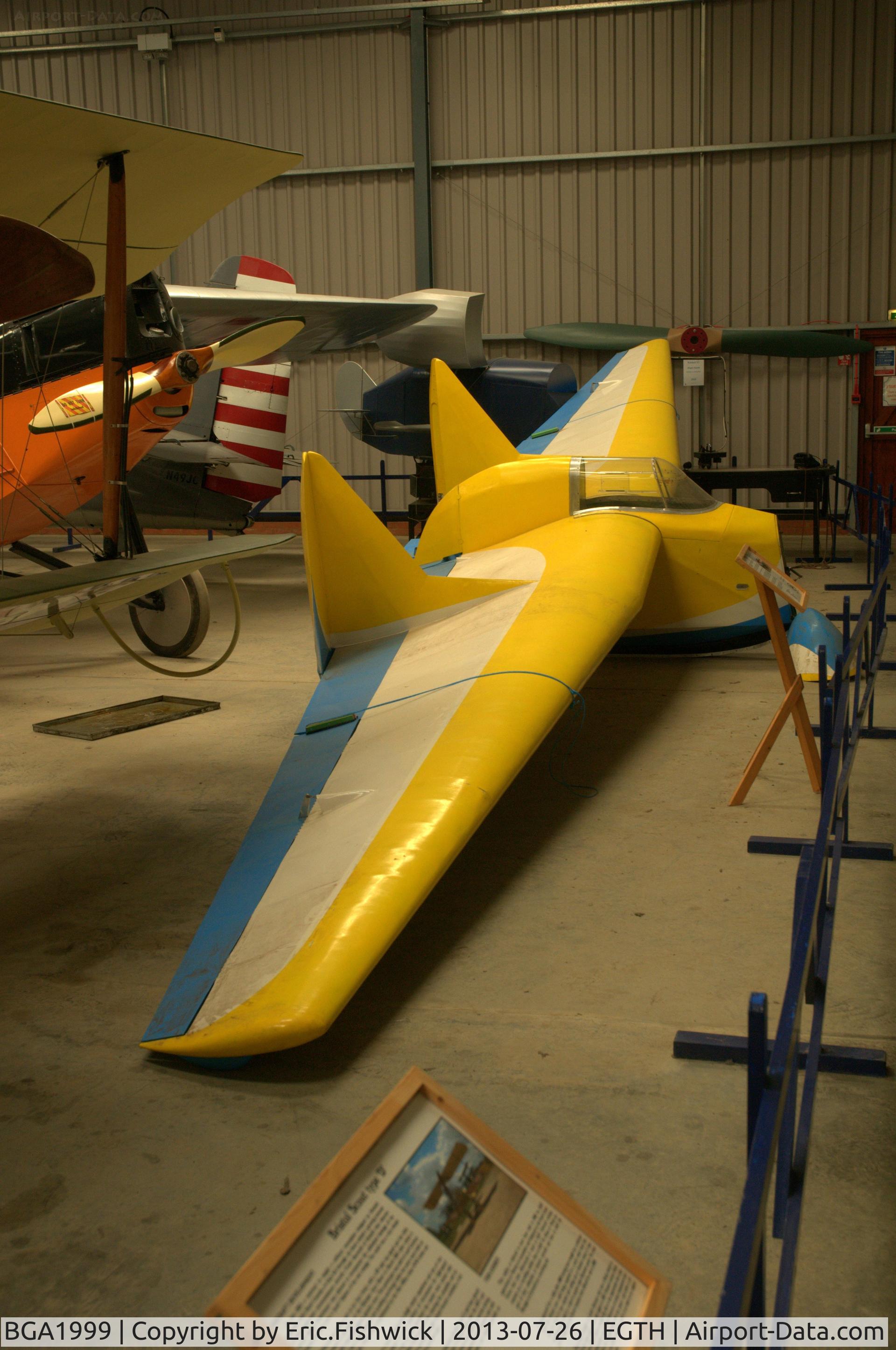 BGA1999, 1955 Fauvel AV-36 C/N 133, 5. 2013: BGA1999 awaiting restoration.