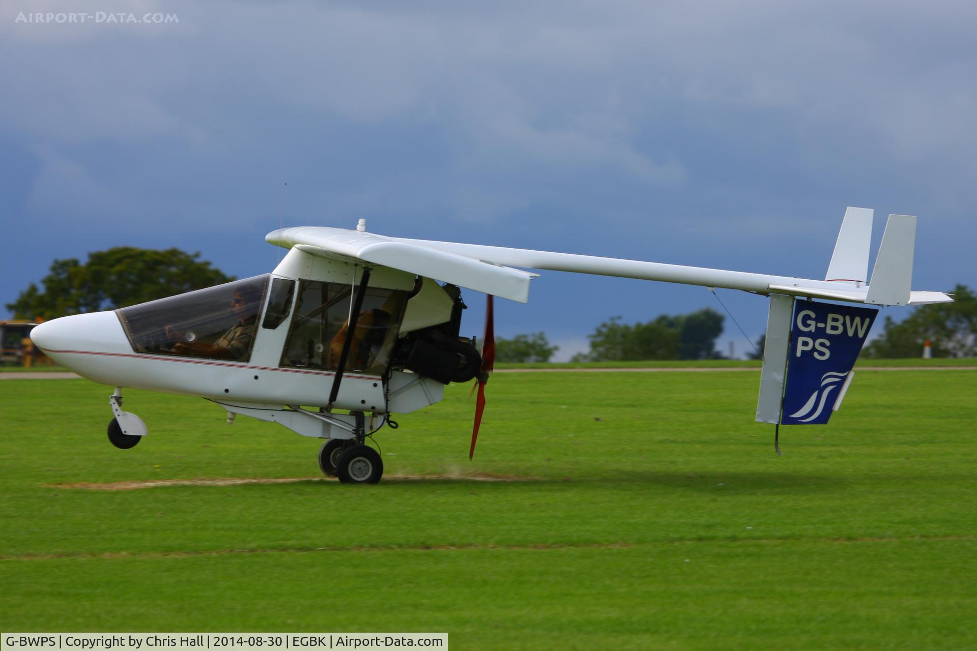 G-BWPS, 1996 CFM Streak Shadow SA C/N PFA 206-12954, at the LAA Rally 2014, Sywell