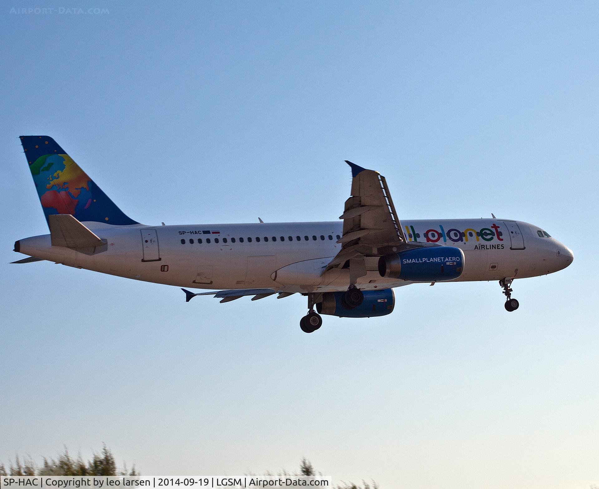 SP-HAC, 1997 Airbus A320-233 C/N 739, Samos 19.9.14
