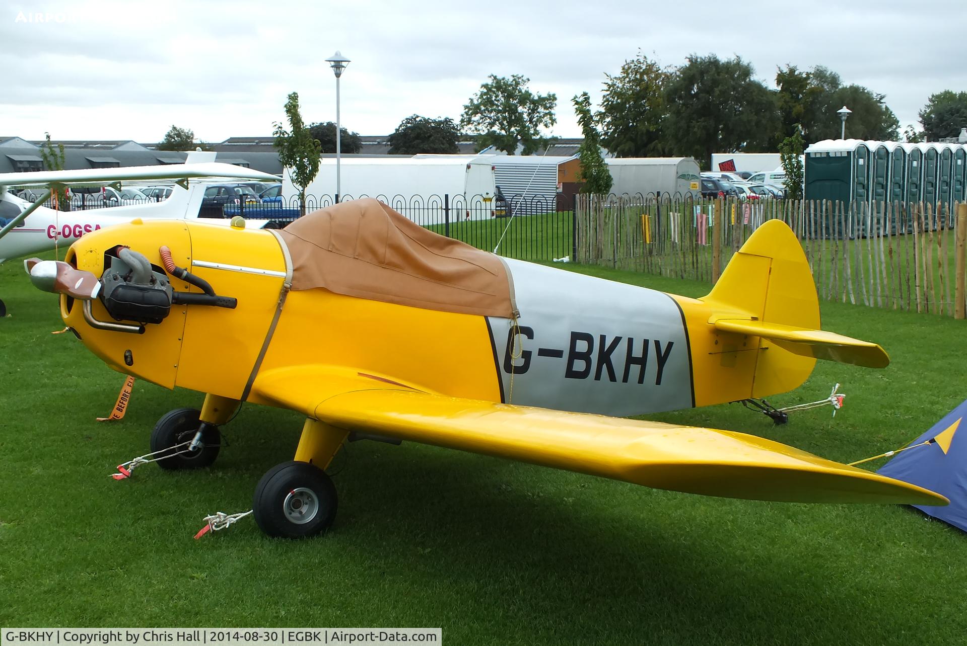 G-BKHY, 1991 Taylor Monoplane U/L C/N PFA 1416, at the LAA Rally 2014, Sywell