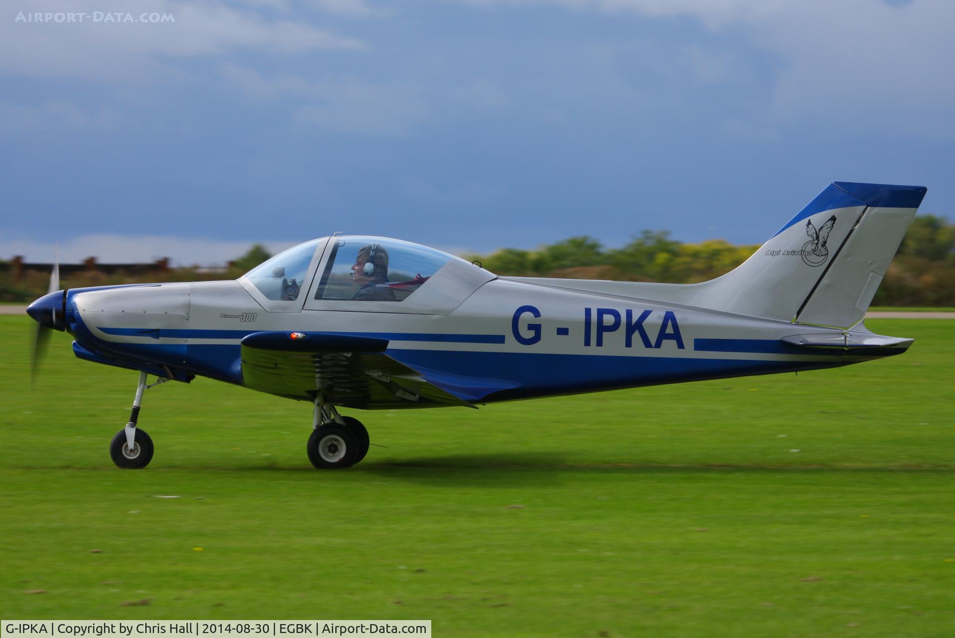 G-IPKA, 2005 Alpi Aviation Pioneer 300 C/N PFA 330-14355, at the LAA Rally 2014, Sywell