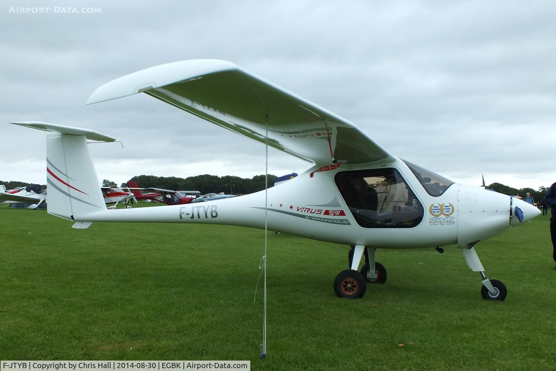 F-JTYB, Pipistrel Virus C/N 415 SWN 100, at the LAA Rally 2014, Sywell