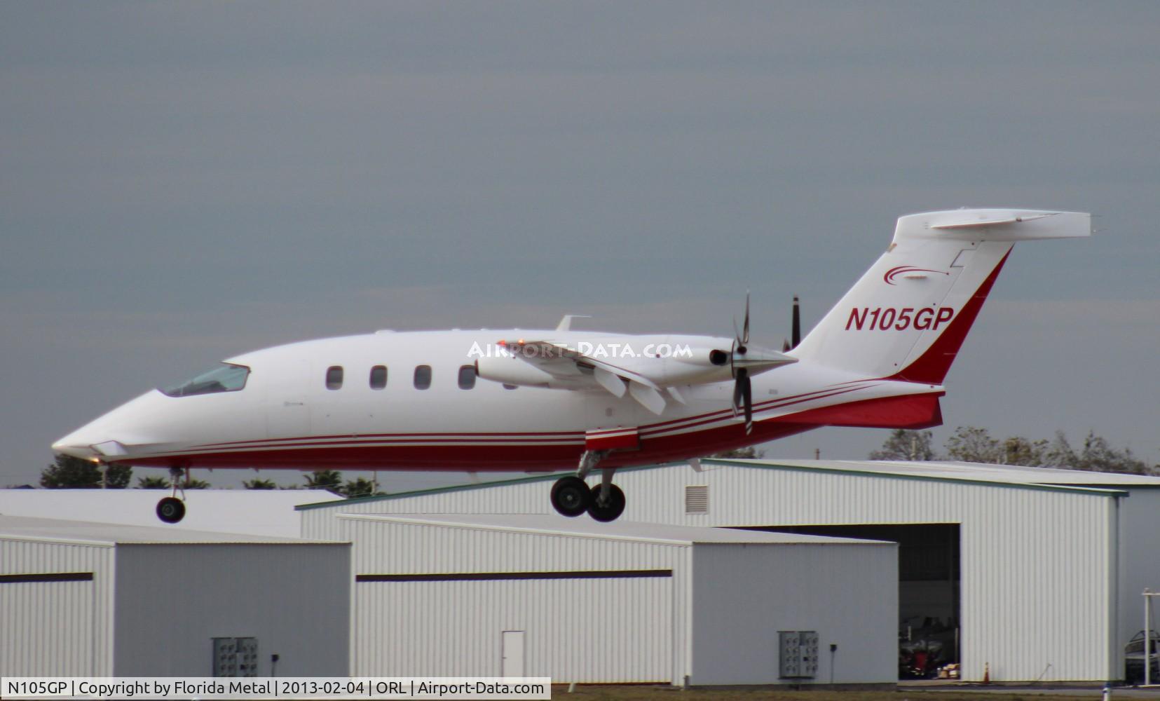 N105GP, Piaggio P-180 C/N 1048, Piaggio P180