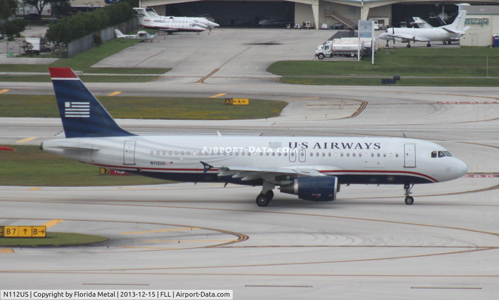N112US, 1999 Airbus A320-214 C/N 1134, USAirways A320