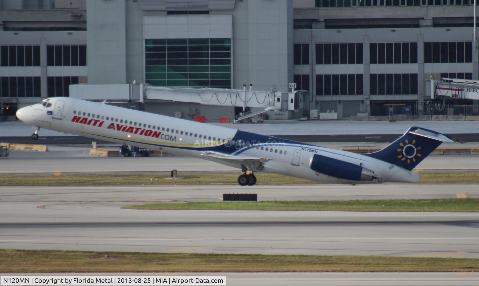N120MN, 1992 McDonnell Douglas MD-83 C/N 53120, Haiti Aviation MD-83